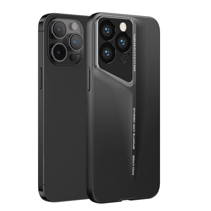 Apple iPhone 14 Pro Max Kılıf Ultra İnce Kamera Korumalı Sert Rubber Zore Procase Kapak - 3