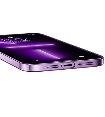 Apple iPhone 14 Pro Max Kılıf Wireless Şarj Özellikli Sert PC Zore Riksos Magsafe Kapak - 3