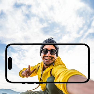 Apple iPhone 14 Pro Max Mohseven Safir Anti Reflective Kamera Lens Koruyucu - 9