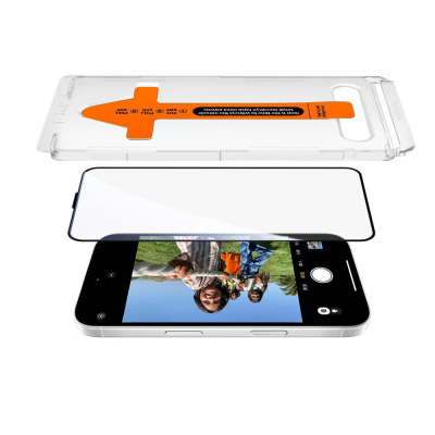 Apple iPhone 14 Pro Max Zore 3D Oliv HD Temperli Cam Ekran Koruyucu + Kolay Uygulama Aparatı - 4