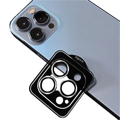 Apple iPhone 14 Pro Max Zore CL-09 Kamera Lens Koruyucu - 3