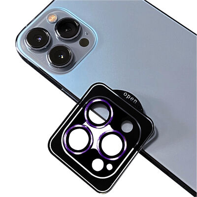 Apple iPhone 14 Pro Max Zore CL-09 Kamera Lens Koruyucu - 7