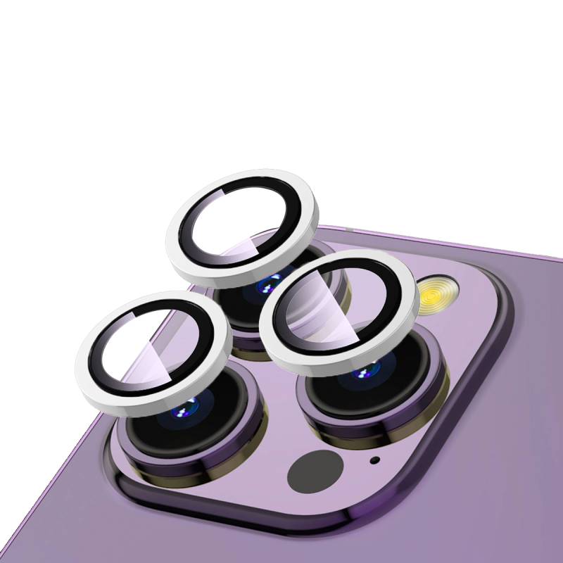 Apple iPhone 14 Pro Max Zore CL-12 Premium Safir Parmak İzi Bırakmayan Anti-Reflective Kamera Lens Koruyucu - 4