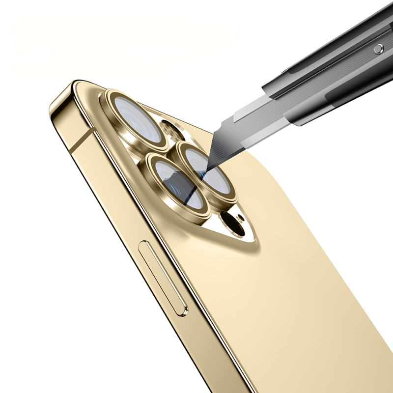 Apple iPhone 14 Pro Max Zore Mikro Kamera Lens Koruyucu - 8