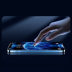 Apple iPhone 14 Pro Max Zore Rica Premium Privacy Tempered Glass Screen Protector - 7