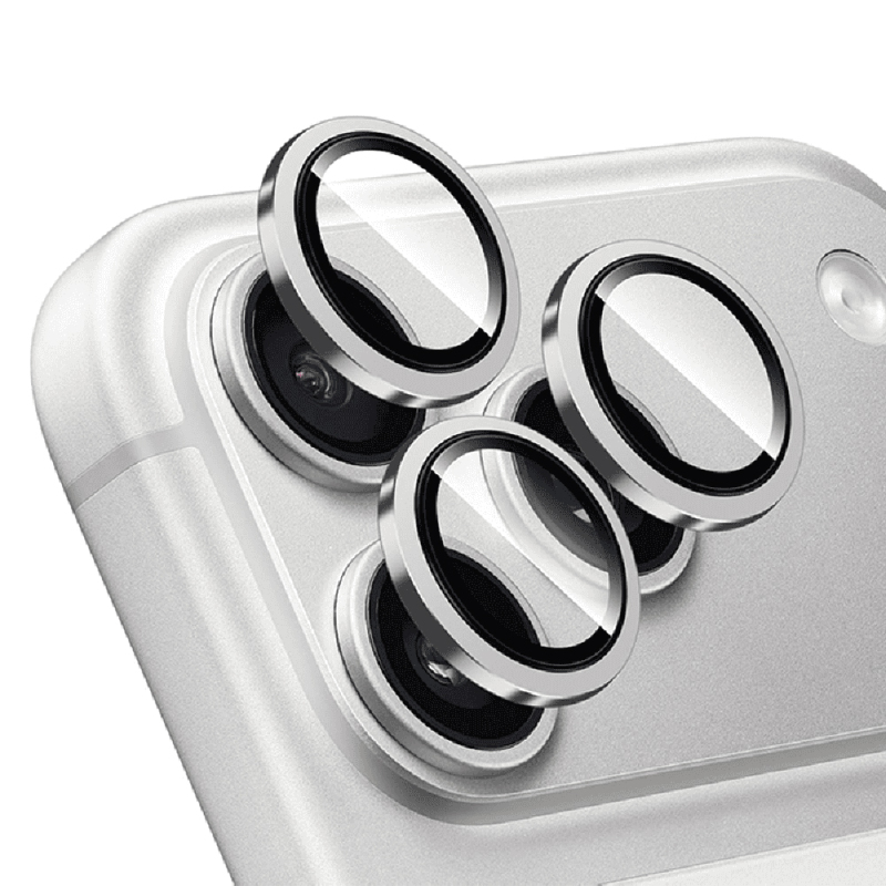 Apple iPhone 14 Pro Mohseven Safir Anti Reflective Kamera Lens Koruyucu - 4