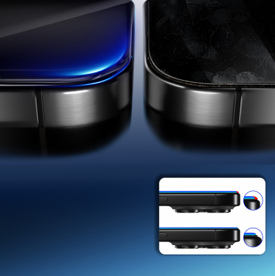 Apple iPhone 14 Pro Mohseven Safir Coating Privacy Hayalet Temperli Cam Ekran Koruyucu - 9