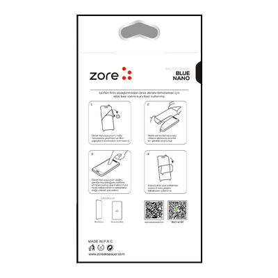 Apple iPhone 14 Pro Zore Blue Nano Screen Protector - 3