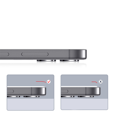 Apple iPhone 14 Zore 3D Oliv HD Temperli Cam Ekran Koruyucu + Kolay Uygulama Aparatı - 4