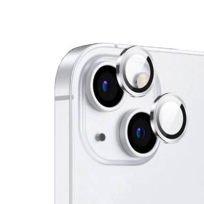 Apple iPhone 14 Zore CL-12 Premium Safir Parmak İzi Bırakmayan Anti-Reflective Kamera Lens Koruyucu - 11