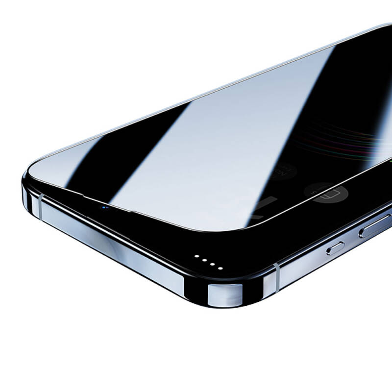 Apple iPhone 15 Benks V Pro Ultra Shield Privacy 0.3mm Ekran Koruyucu + Kolay Uygulama Aparatlı - 7