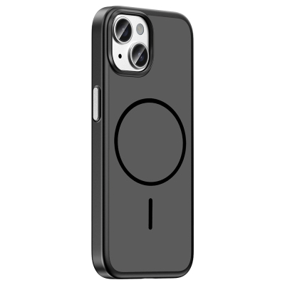 Apple iPhone 15 Case M-Safe Charging Enabled Zore Lora PC Cover - 2