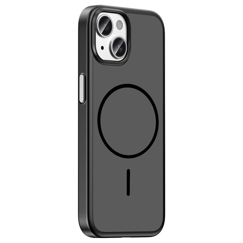 Apple iPhone 15 Case M-Safe Charging Enabled Zore Lora PC Cover - 2