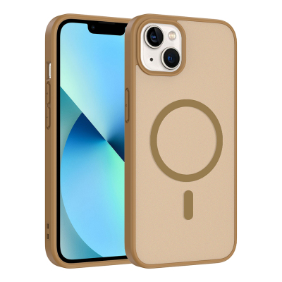 Apple iPhone 15 Case M-safe Charging Feature Zore Ballet Flat Cover - 7