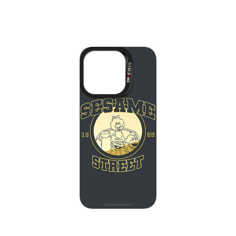 Apple iPhone 15 Case Magsafe Charging Feature Casebang Sesame Street Series Magnet Back Panel - 1