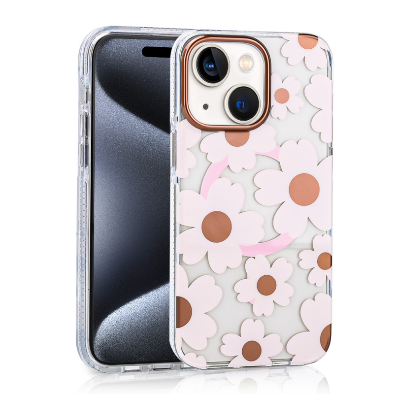 Apple iPhone 15 Case Magsafe Charging Feature Zore Papat Cover - 3