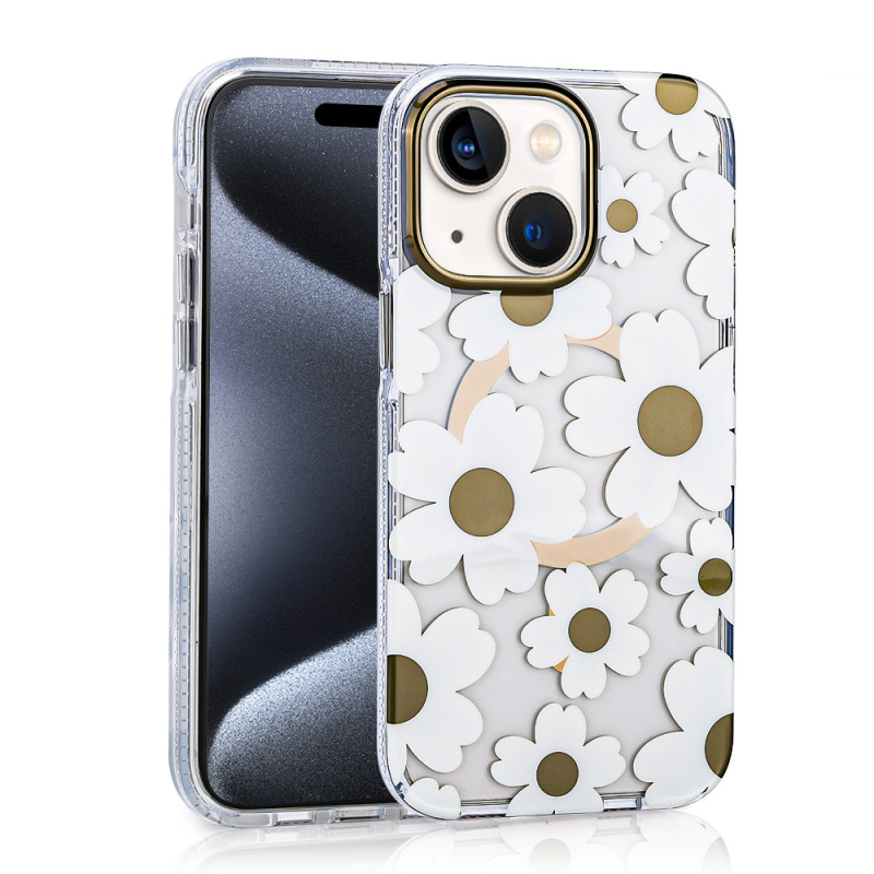 Apple iPhone 15 Case Magsafe Charging Feature Zore Papat Cover - 5
