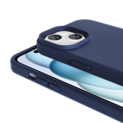 Apple iPhone 15 Case Magsafe Charging Featured Liquid Technology Erasable Hard Zore Kivi Cover - 20