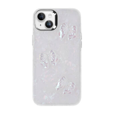 Apple iPhone 15 Case Relief Figured Shiny Zore Eralli Silicone Cover - 10