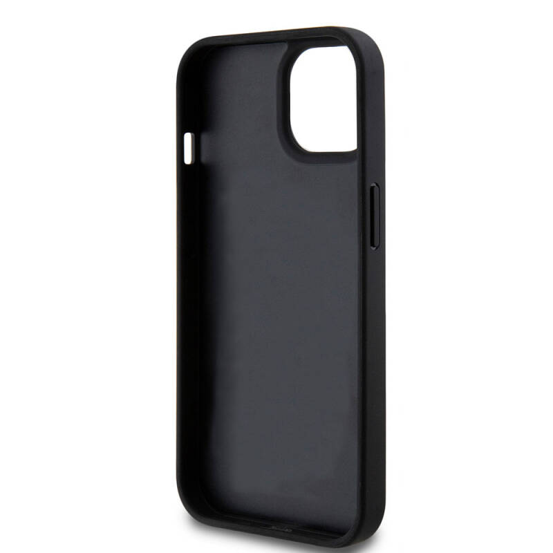Apple iPhone 15 Case U.S. Polo Assn. Original Licensed Leather Stripe Logo Design Cover - 14