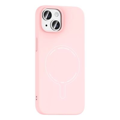 Apple iPhone 15 Case with M-Safe Charging and Camera Protection - Zore Elio Hard PC Cover - 12