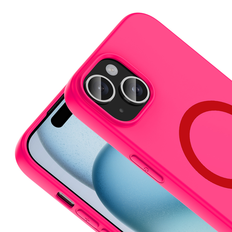 Apple iPhone 15 Case with M-Safe Charging Feature Zore Aris Silicone Cover - 2