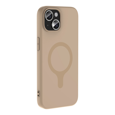 Apple iPhone 15 Case with M-Safe Charging Feature Zore Aris Silicone Cover - 6