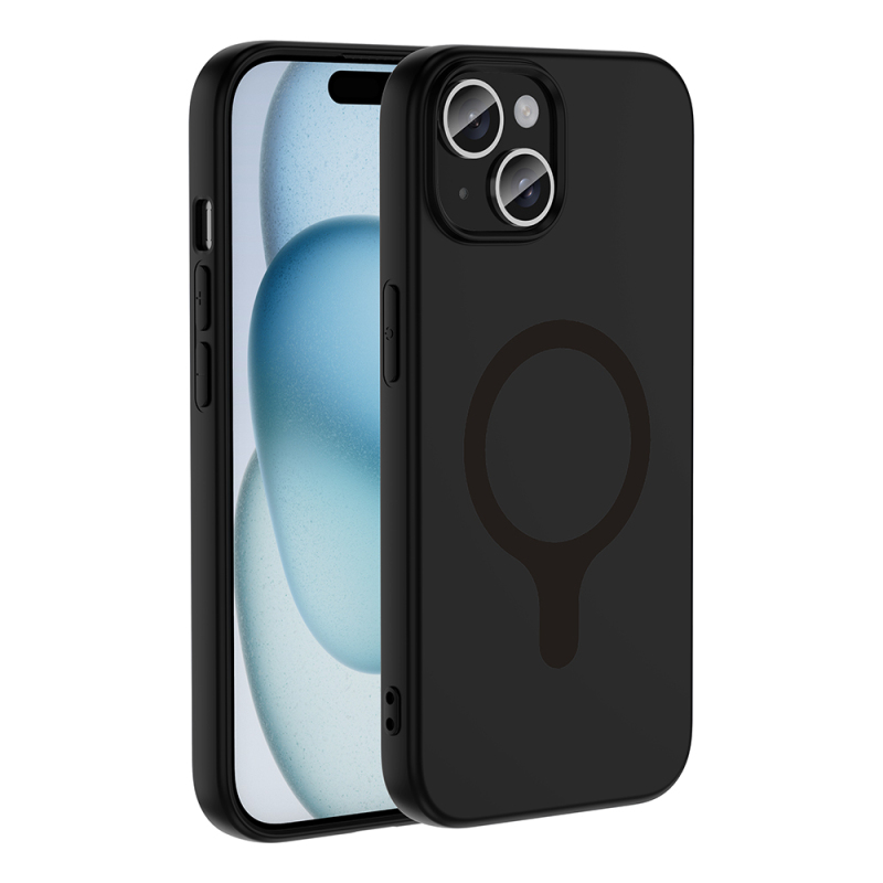 Apple iPhone 15 Case with M-Safe Charging Feature Zore Aris Silicone Cover - 10