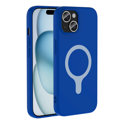 Apple iPhone 15 Case with M-Safe Charging Feature Zore Aris Silicone Cover - 28