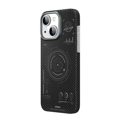 Apple iPhone 15 Case Wiwu HHX-016 Carbon Fiber 600D Mars Cover - 4