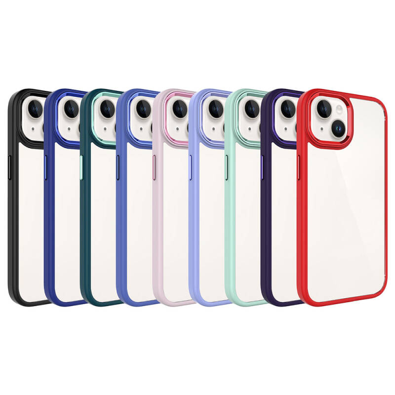 Apple iPhone 15 Case Zore Chrome Cover - 2