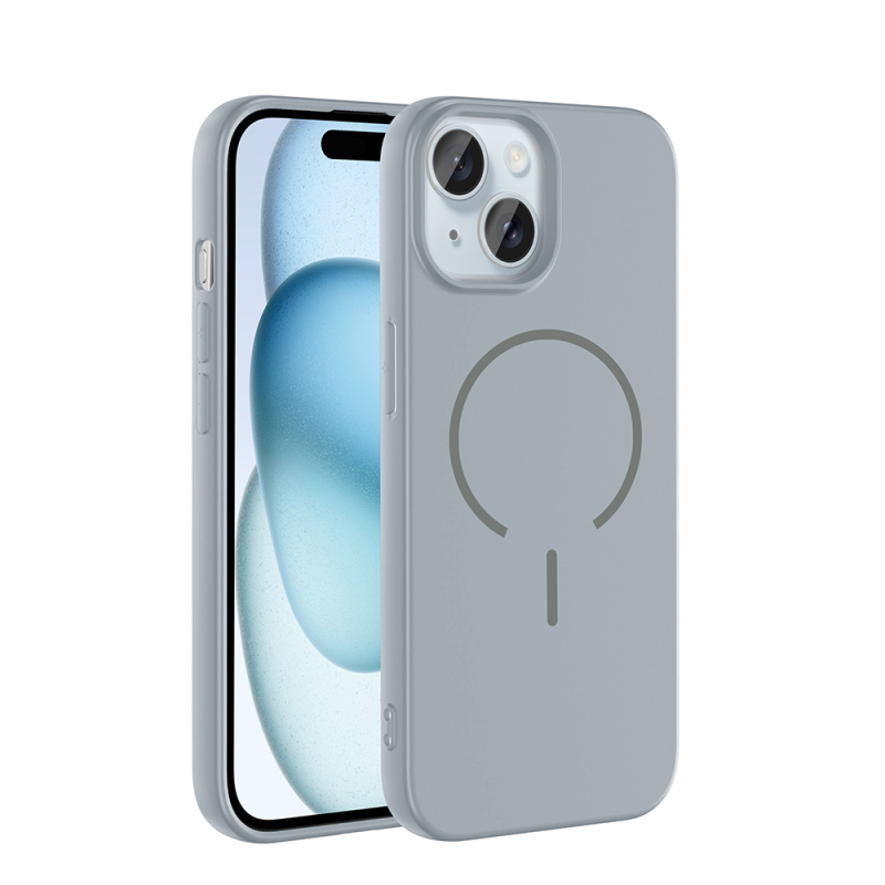 Apple iPhone 15 Case Zore Meta Cover with M-safe Charging Feature - 3