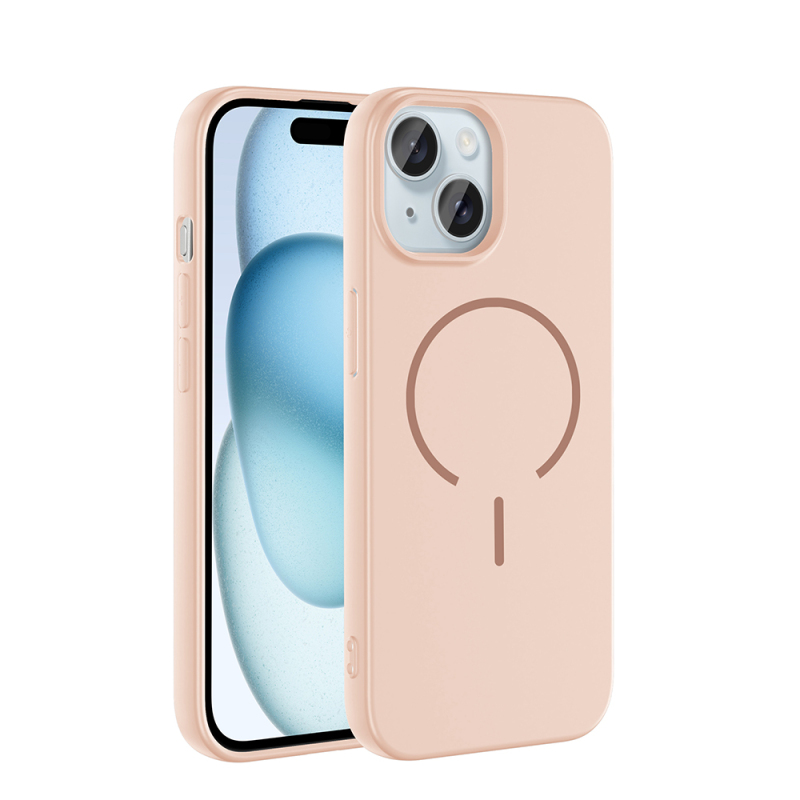 Apple iPhone 15 Case Zore Meta Cover with M-safe Charging Feature - 4