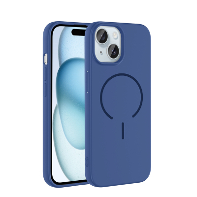 Apple iPhone 15 Case Zore Meta Cover with M-safe Charging Feature - 7