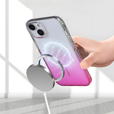 Apple iPhone 15 Case Zore Septic Silicone Cover M-Safe Charging Feature - 19