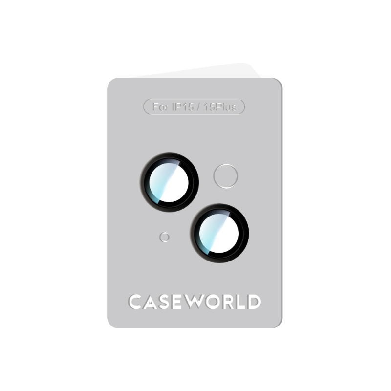 Apple iPhone 15 CaseWorld Alloy Serisi Oleofobik Anti Reflective Kamera Lens Koruyucu - 5