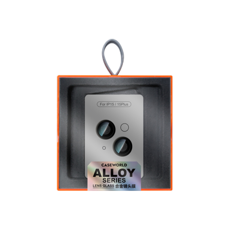 Apple iPhone 15 CaseWorld Alloy Serisi Oleofobik Anti Reflective Kamera Lens Koruyucu - 6