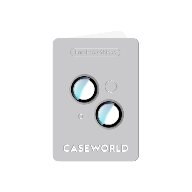 Apple iPhone 15 CaseWorld Alloy Serisi Oleofobik Anti Reflective Kamera Lens Koruyucu - 11