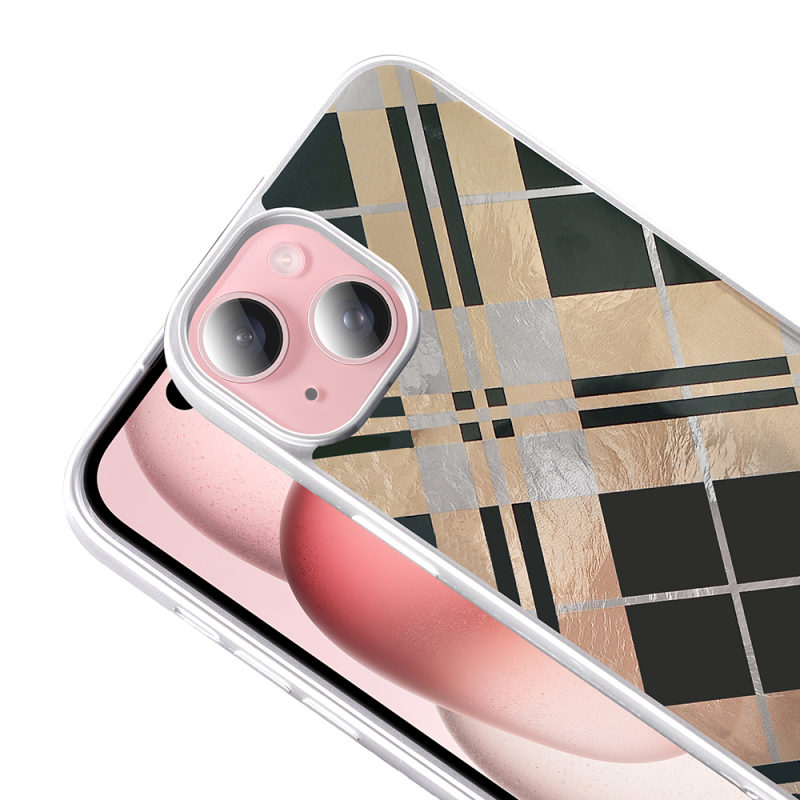 Apple iPhone 15 Kılıf Desenli Zore Mep Kapak - 8