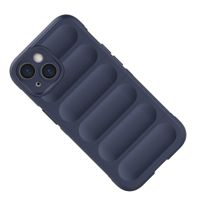 Apple iPhone 15 Kılıf Esnek TPU Oyuklu Arka Yüzey Tasarımlı Zore Etnik Silikon Kapak - 11