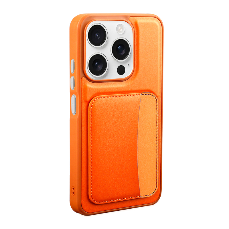 Apple iPhone 15 Kılıf Kartlıklı Zore X-Kart Silikon Kapak - 9