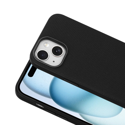 Apple iPhone 15 Kılıf M-Safe Şarj Özellikli Kumaş Tasarımlı Zore Miami Sert PC Kapak - 18