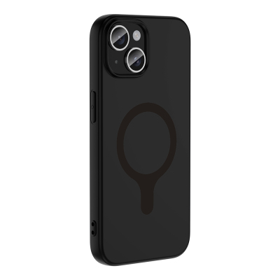 Apple iPhone 15 Kılıf M-Safe Şarj Özellikli Zore Aris Silikon Kapak - 12