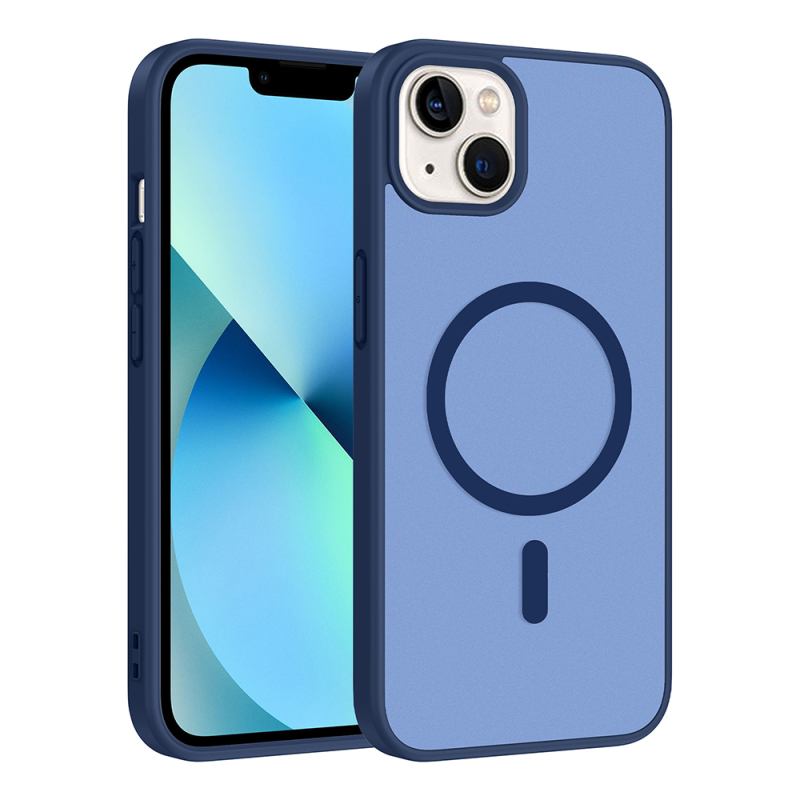 Apple iPhone 15 Kılıf M-safe Şarj Özellikli Zore Babet Kapak - 4