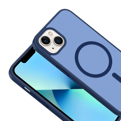 Apple iPhone 15 Kılıf M-safe Şarj Özellikli Zore Babet Kapak - 15