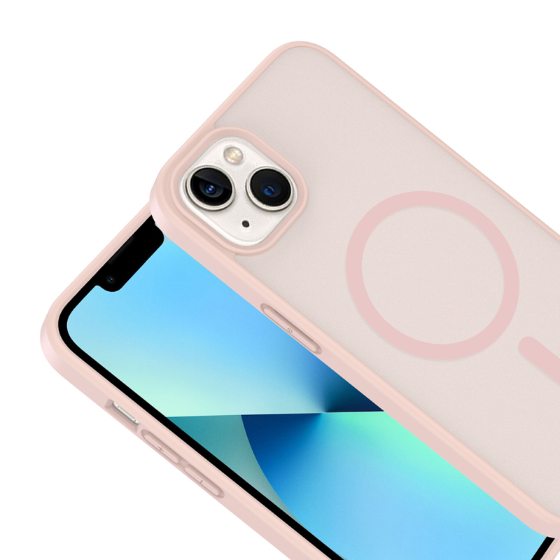 Apple iPhone 15 Kılıf M-safe Şarj Özellikli Zore Babet Kapak - 19