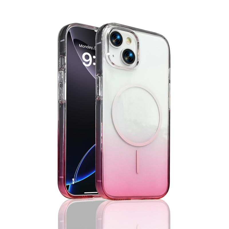 Apple iPhone 15 Kılıf M-Safe Şarj Özellikli Zore Septik Silikon Kapak - 4