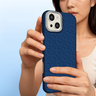 Apple iPhone 15 Kılıf M-Safe Şarj Özellikli Zore Vax Sert PC Kapak - 8