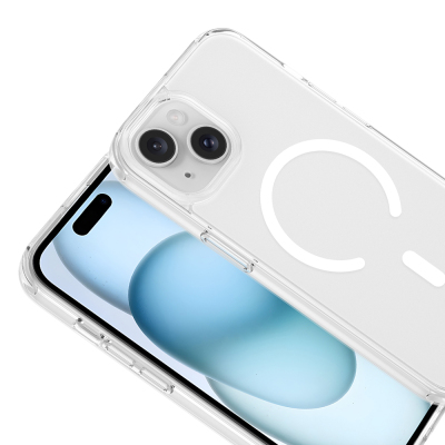 Apple iPhone 15 Kılıf M-safe Şarj Özellikli Zore X-Rop Kapak - 2