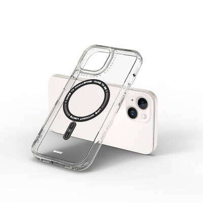 Apple iPhone 15 Kılıf Magsafe Şarj Özellikli Wiwu Basic Color J Serisi Kapak - 6